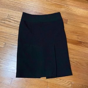Black pencil skirt